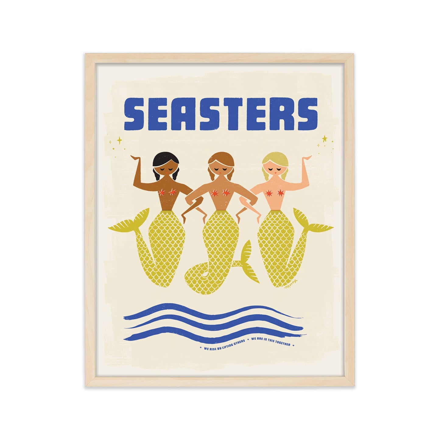 Art Print • Seasters 3 • 8"x10"