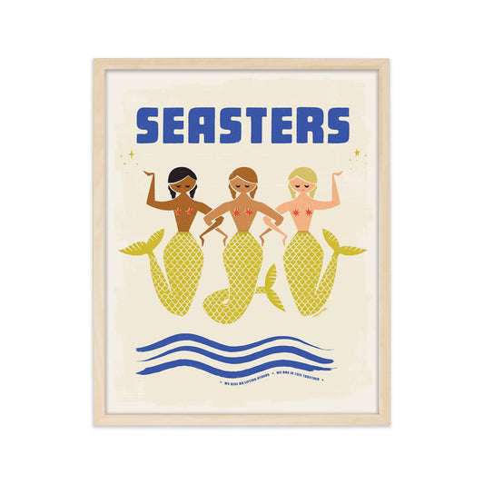 Art Print • Seasters 3 • 16"x20"