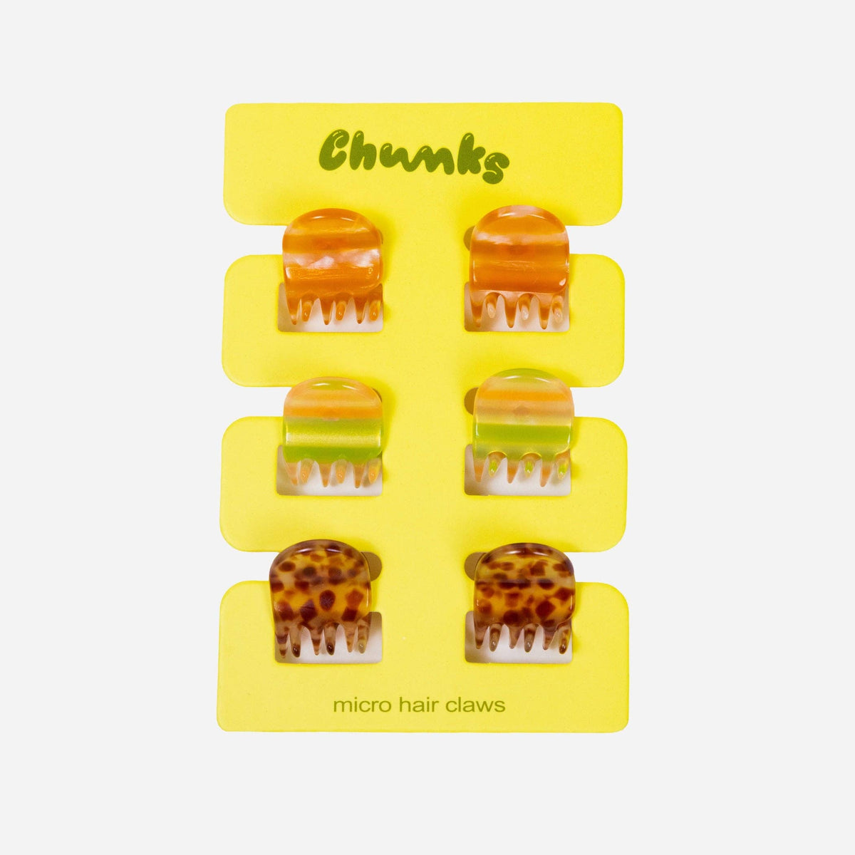 Chunks • Micro Claws (6 Pack) • Solar
