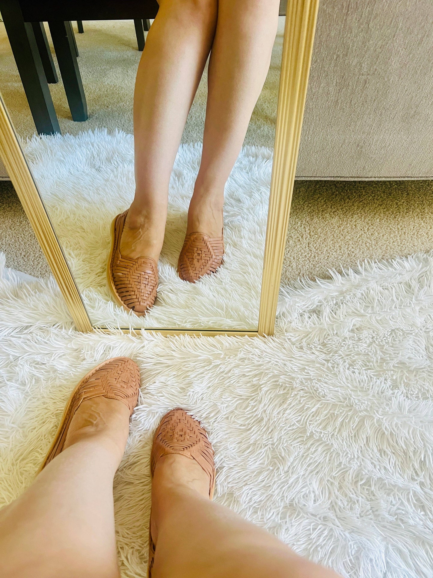 Women's Huarache Sandals • Tan