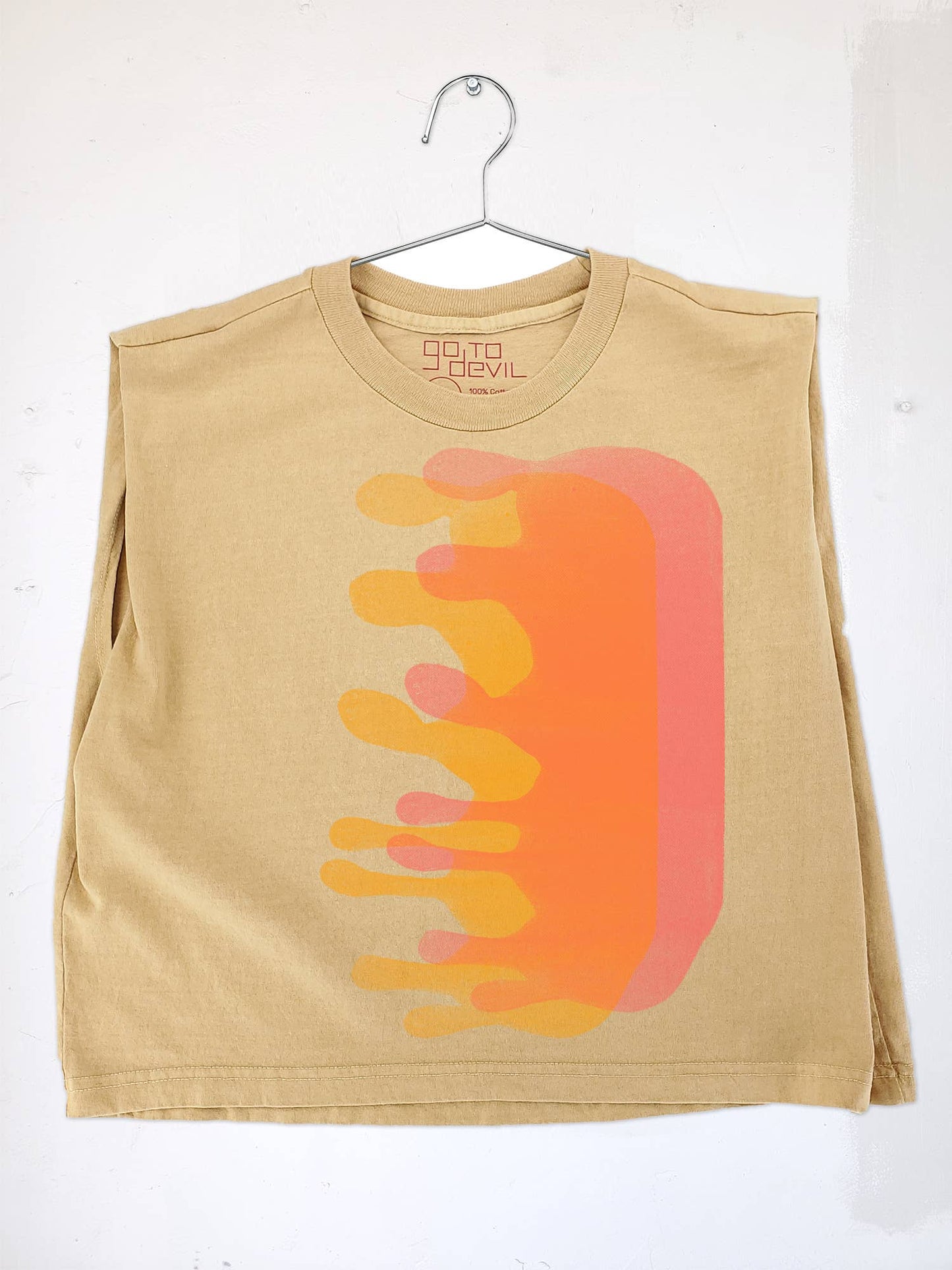 Blob Heavyweight Muscle Tee • Blob • Chickpea