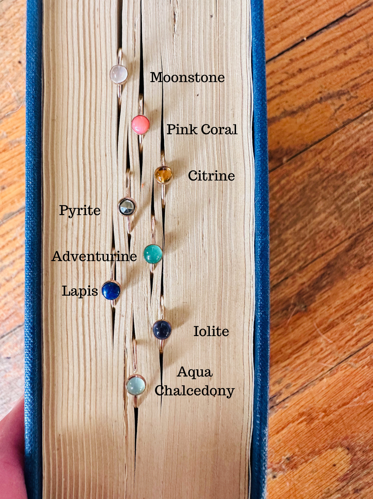Gemstone Stacker Rings • 14k Gold Fill