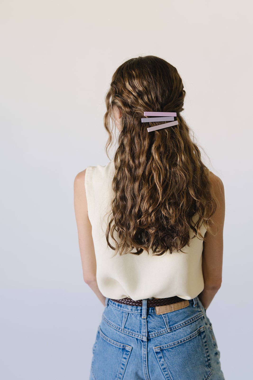 Nat + Noor • Evie Hair Clips • Zest