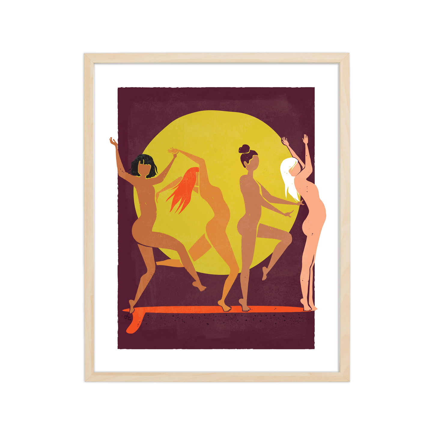 Art Print • Sea Line Women • 8"x10"