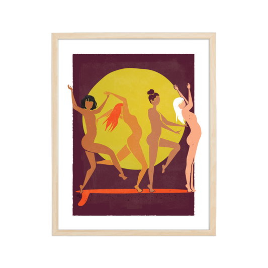 Art Print • Sea Line Women • 16"x20"