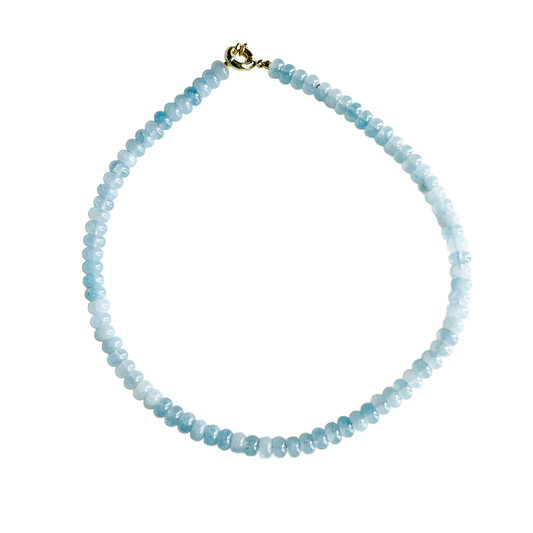 Gemstone Beaded Candy Necklaces • Blue Sky