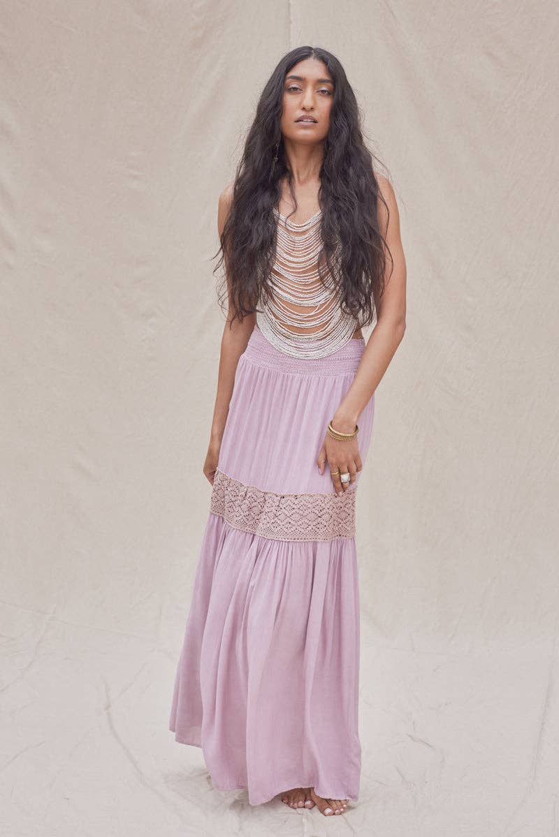 Jen’s Pirate Booty • Zenni Maxi Skirt • Mauve