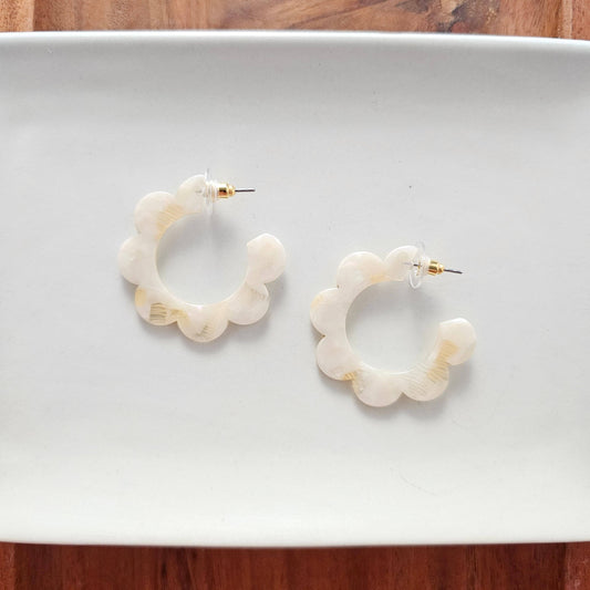 Flora Hoops • Cream