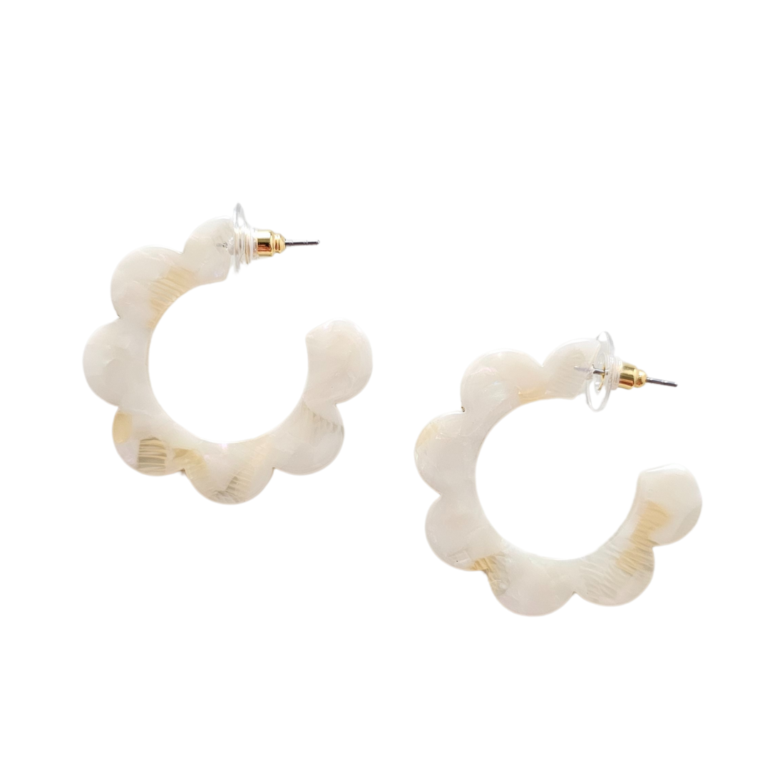 Flora Hoops • Cream