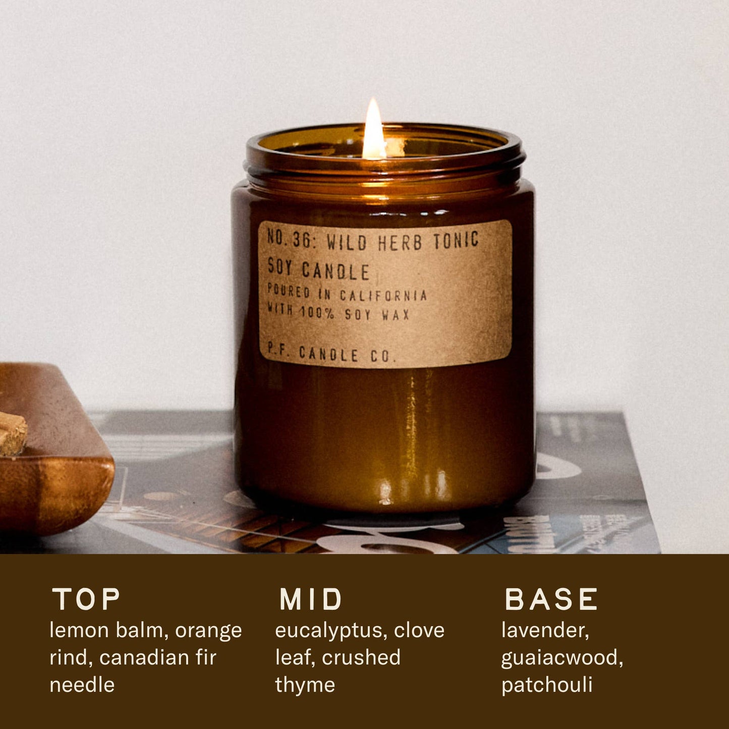 P.F. Candles • Wild Herb Tonic