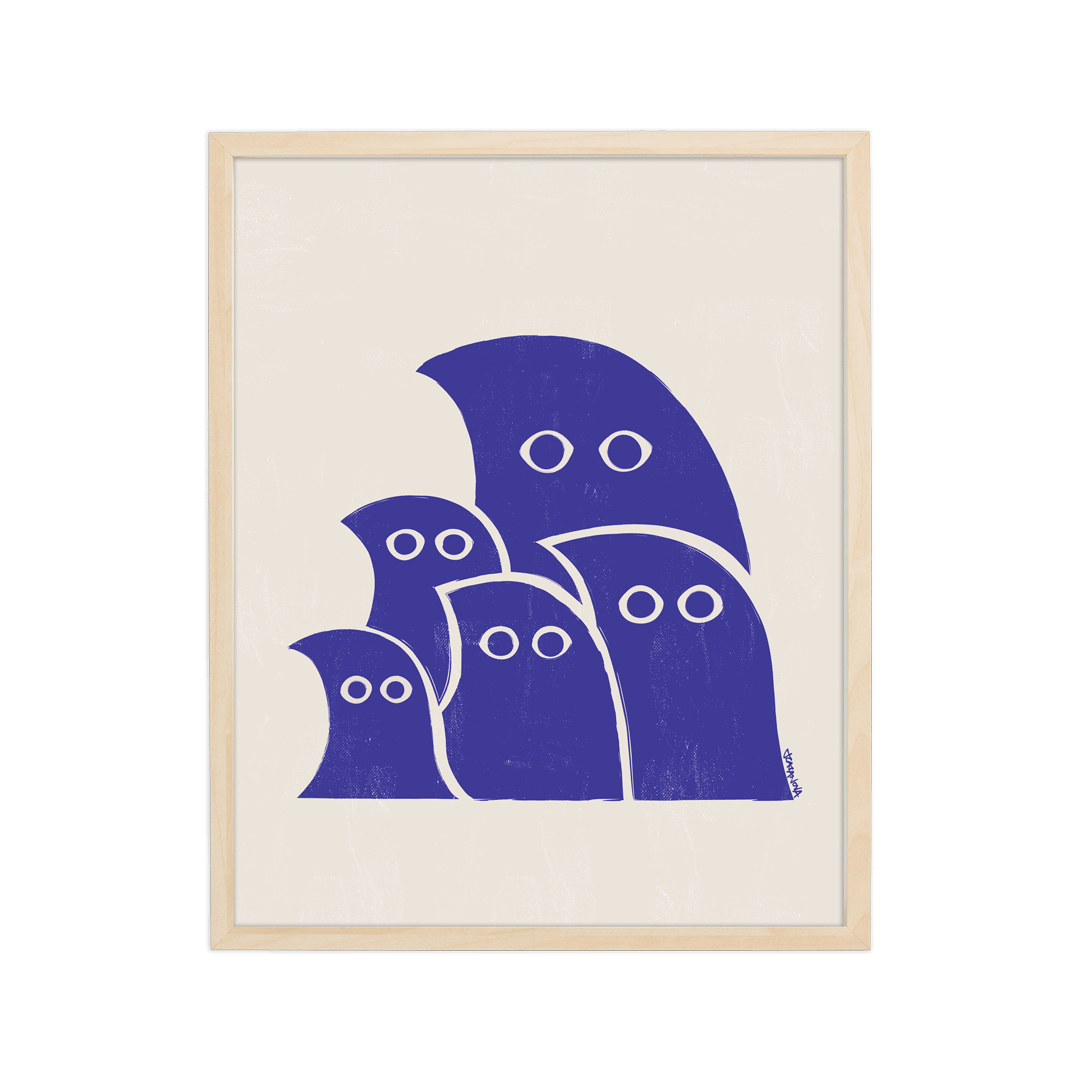 Art Print • Waves For All • 8"x10"