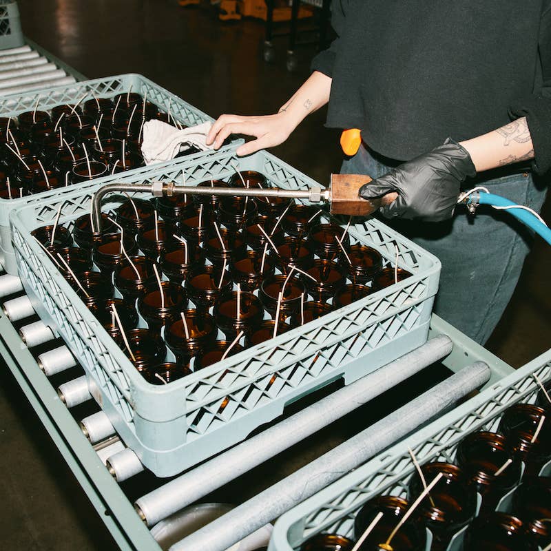 P.F.Candles • Patchouli Sweetgrass