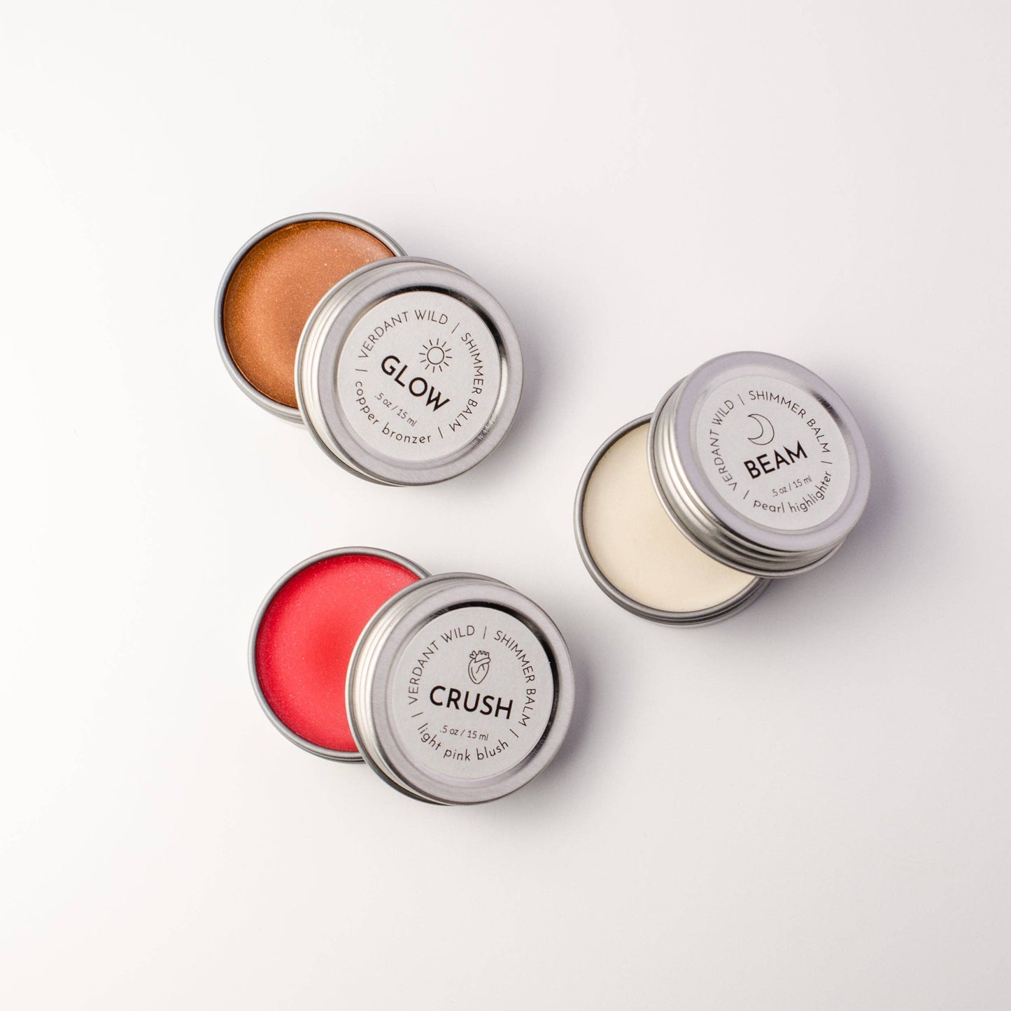 Verdant Wild Apothecary • SHIMMER BALM mineral makeup • Beam