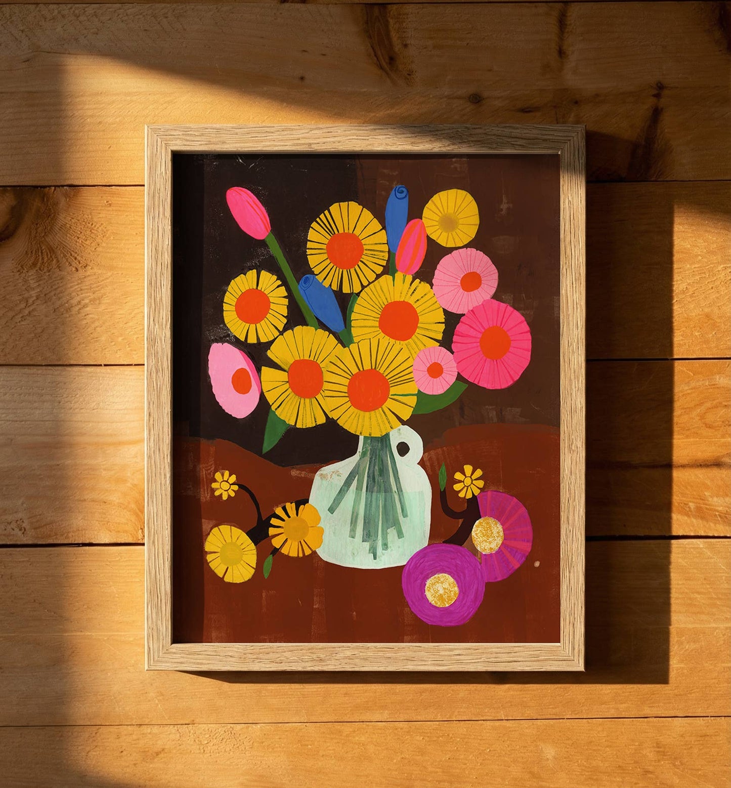 Anisa Makhoul • Art Print • Pink Bouquet