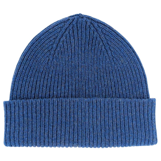 Lambswool Beanie • Blue