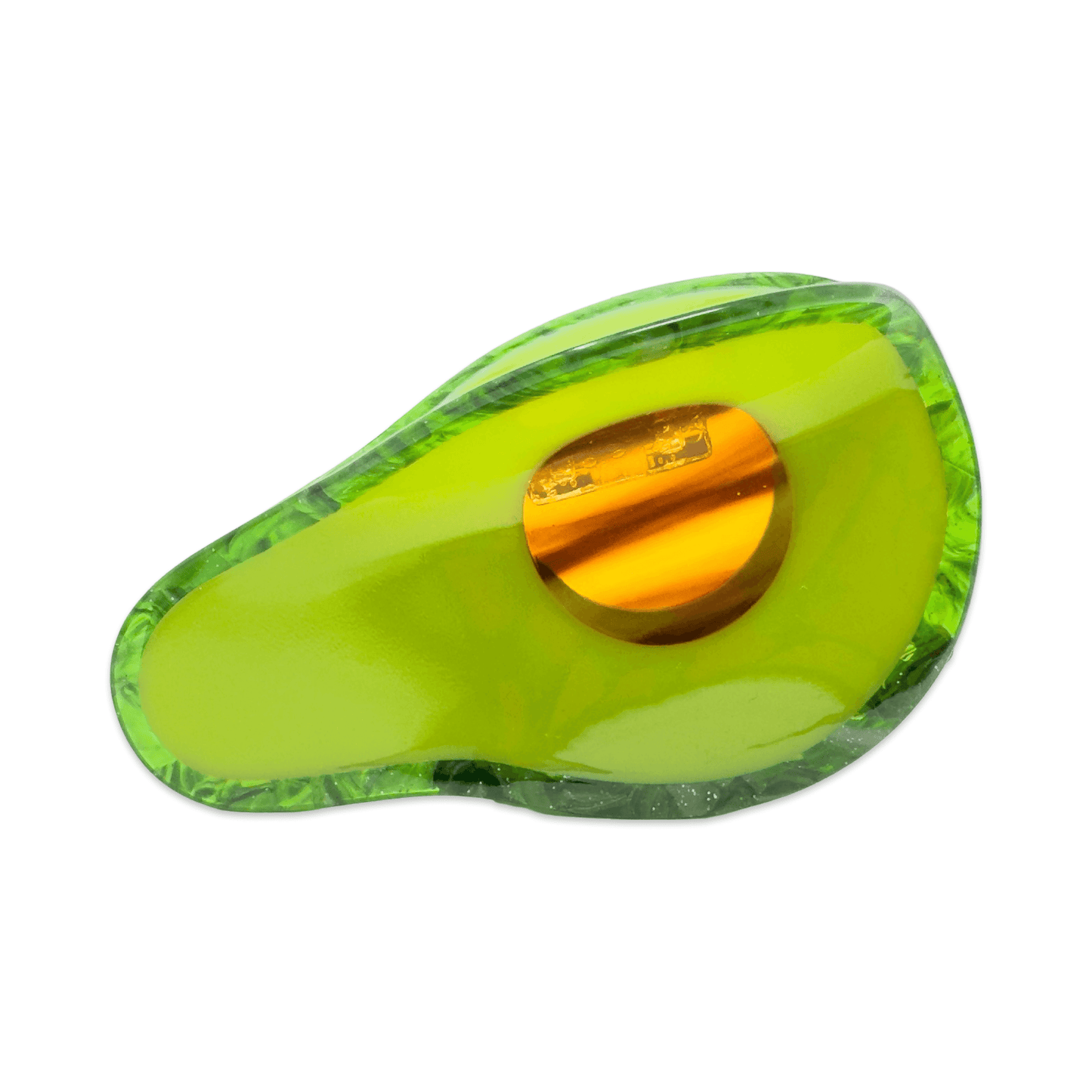 Jenny Lemons • Avocado Hair Claw • Large