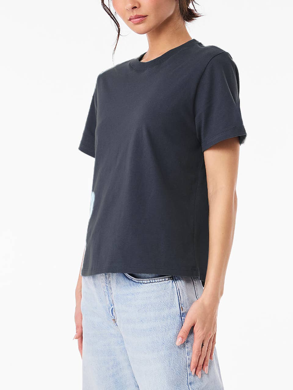 Go To Devil • Yayoi Heavyweight Tee • Triangles • Off Black