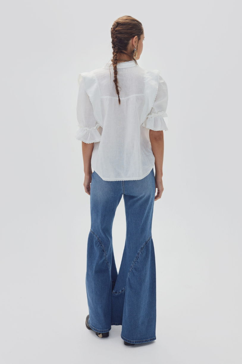 Lanhtropy • Gypsy Denim Pants • Washed Índigo