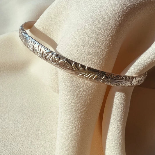 In Situ • Kelei Flora Bracelet • Sterling Silver