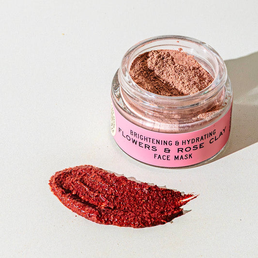 Flowers & Rose Clay Botanical Face Mask