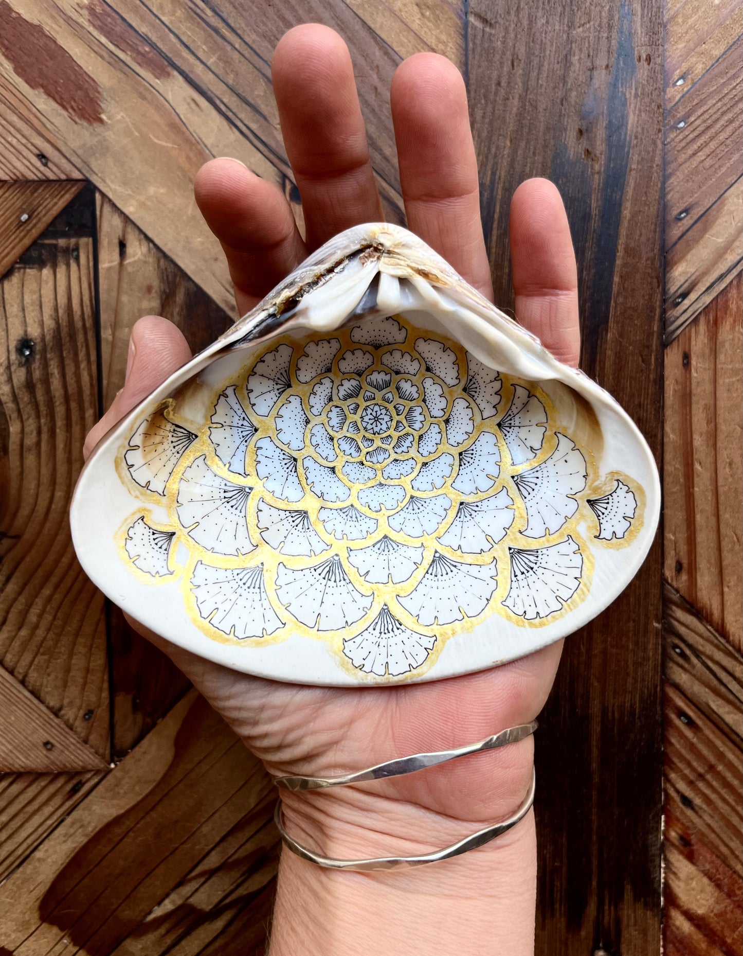 Shana Heller • Seashell Mandala Art