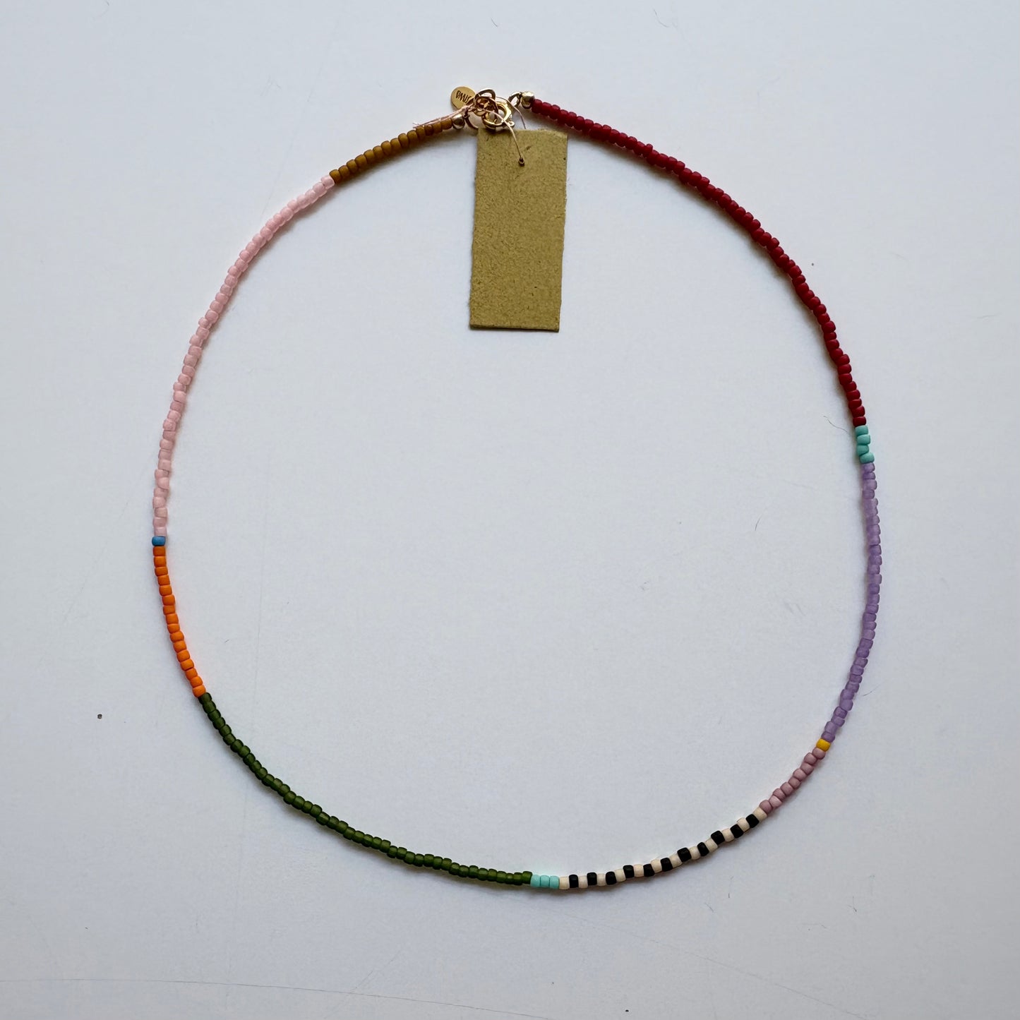 Seed Bead Necklace • Multicolor