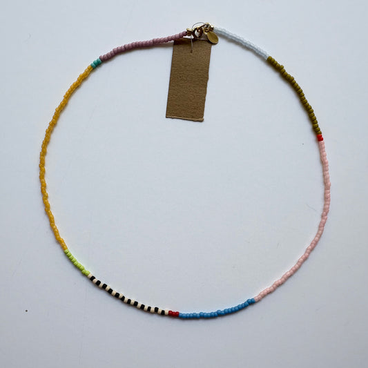 Seed Bead Necklace • Multicolor