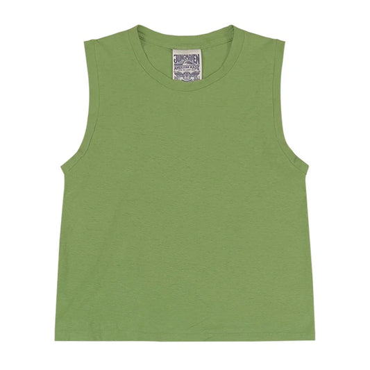 Jungmaven • Hemp & Organic Cotton Pheonix Muscle Tee •  Dark Match Green