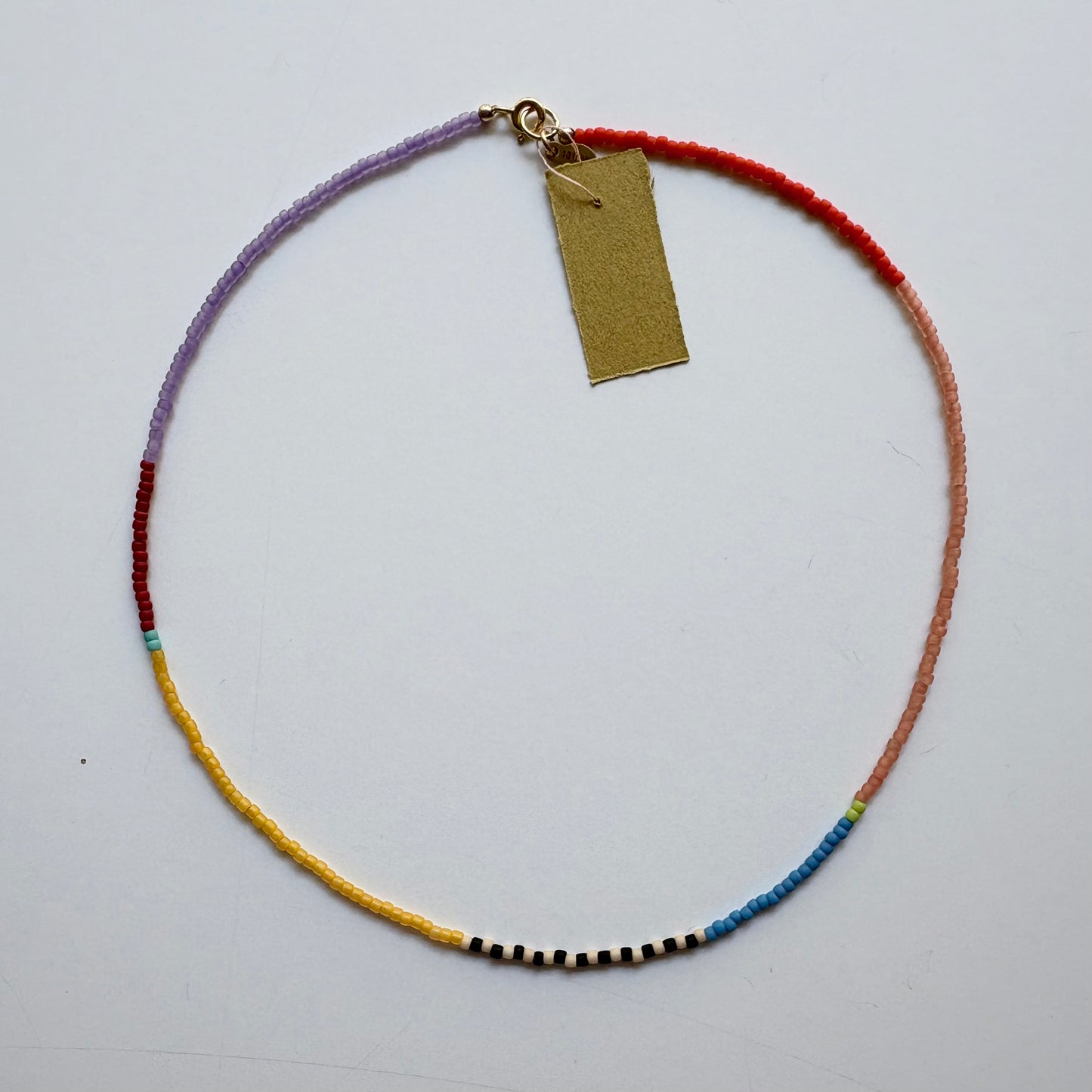 Seed Bead Necklace • Multicolor