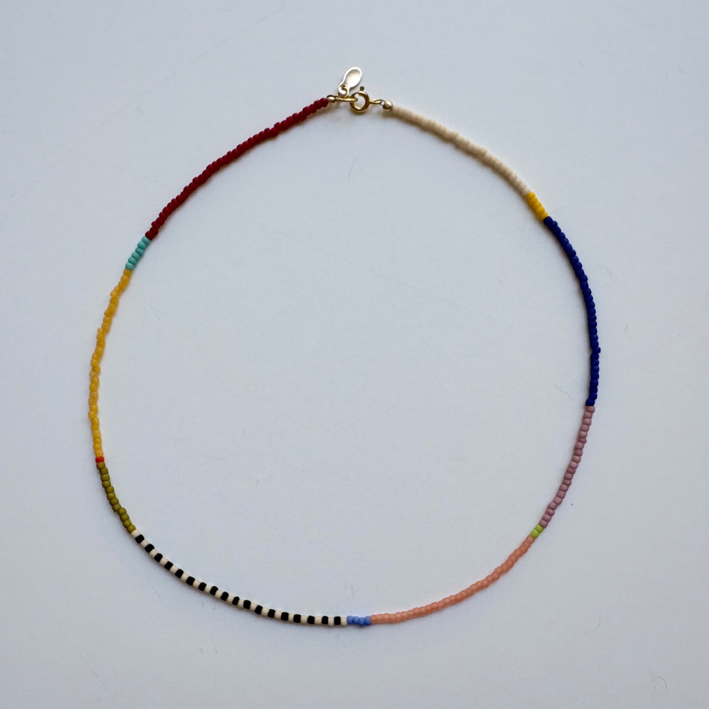 Seed Bead Necklace • Multicolor