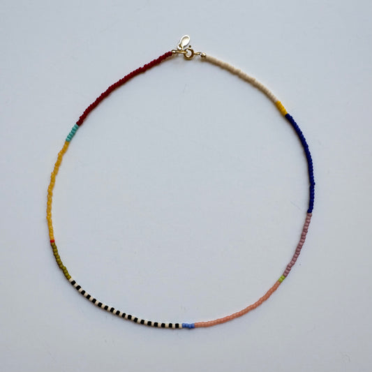 Seed Bead Necklace • Multicolor