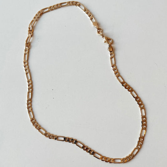 Petite Figaro Chain Necklace • 14K Gold Fill