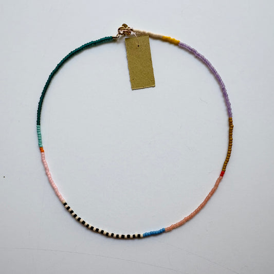 Seed Bead Necklace • Multicolor