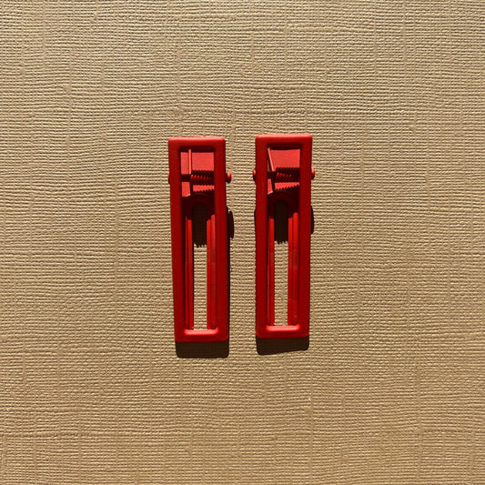 Nat + Noor • Lu Lu Alligator Hair Clip • Heriloom Tomato
