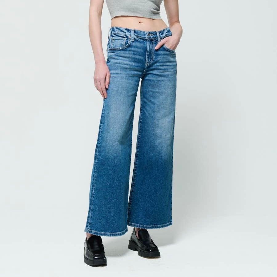 Etica • Romi French Wide Leg Denim • Marine