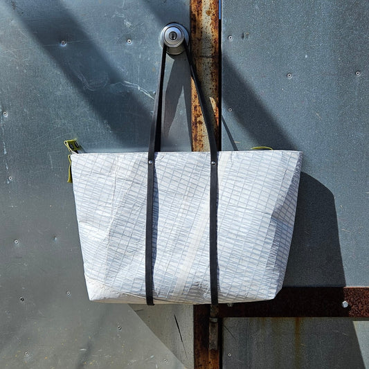 Landfall • Handmade Repurposed Sails Bag • Fathom Zip Top Tote