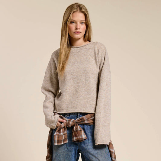 Essential Pullover Sweater • Cappuccino