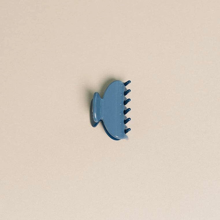 Nat + Noor • Small Hair Claw Clip • Two Tone Sea Blue