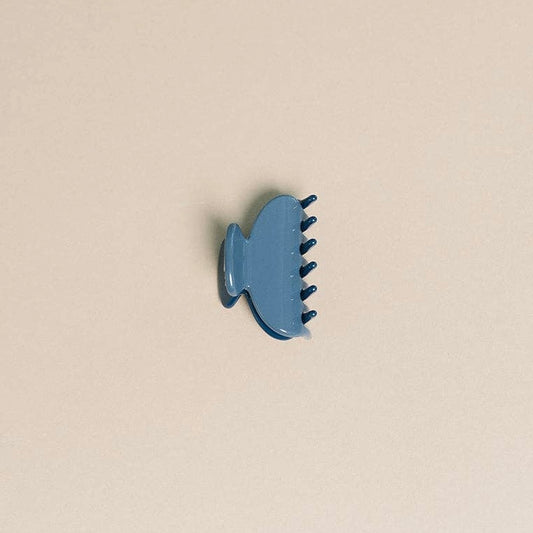 Nat + Noor • Small Hair Claw Clip • Two Tone Sea Blue