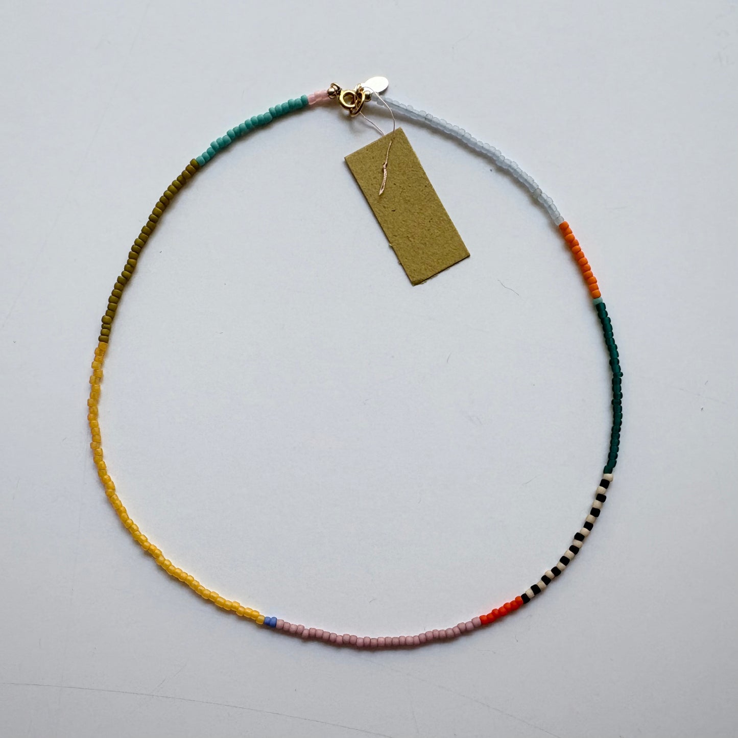 Seed Bead Necklace • Multicolor