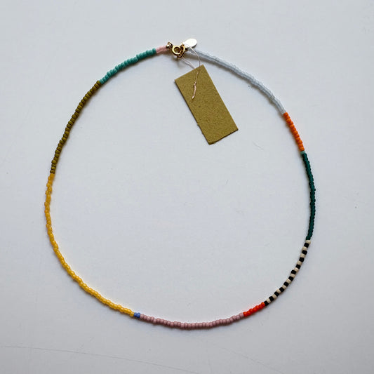 Seed Bead Necklace • Multicolor