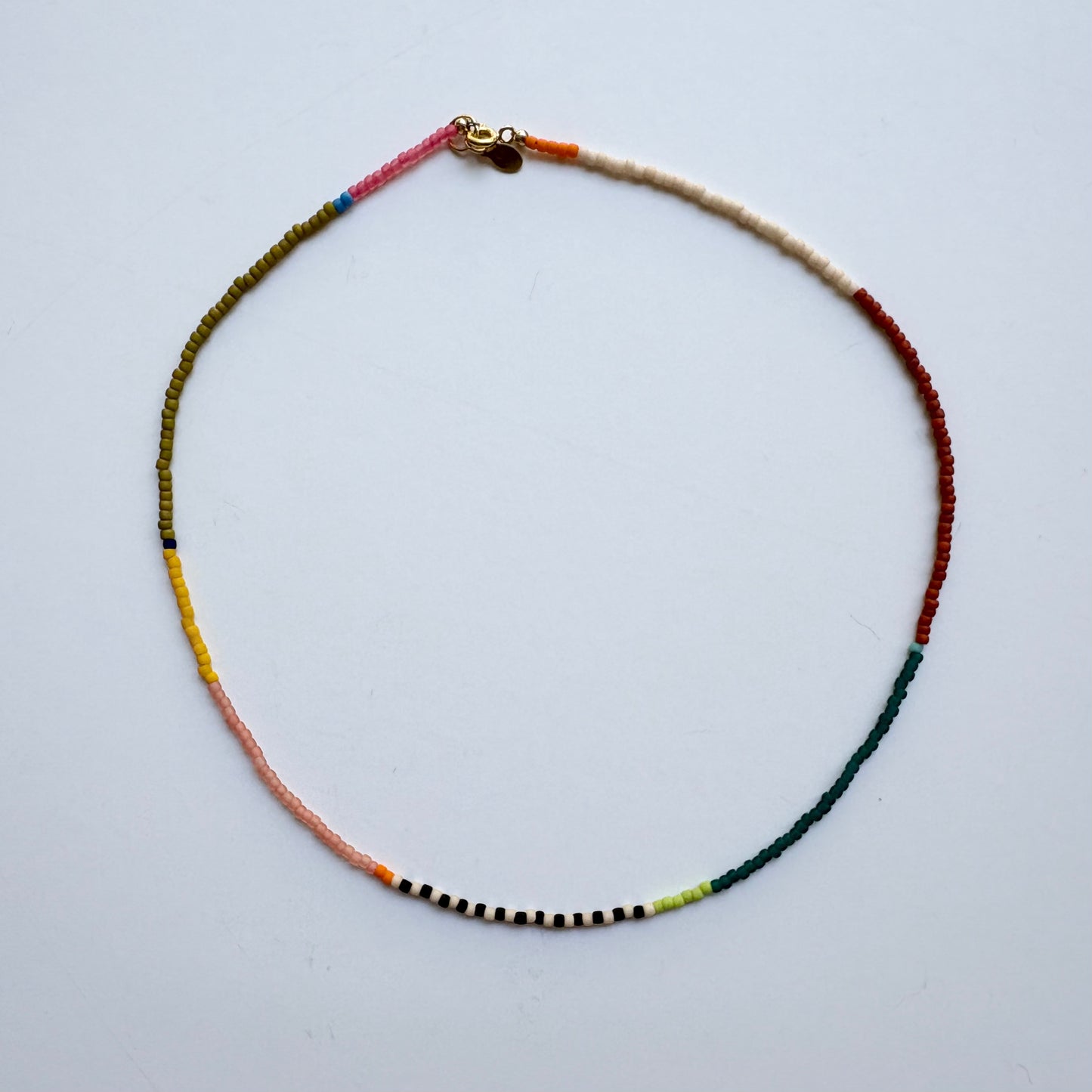 Seed Bead Necklace • Multicolor