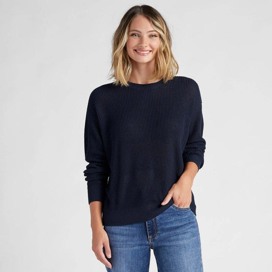 Coastal Crewneck Sweater • Navy