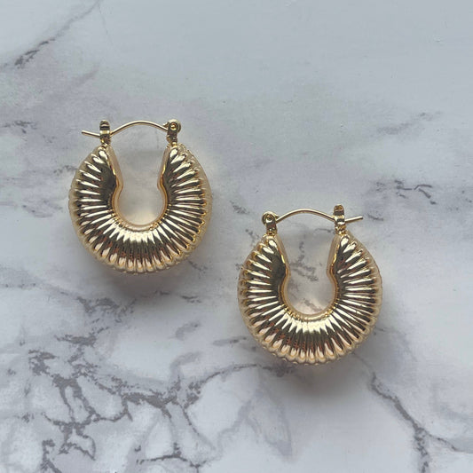Carla Huggie Earrings