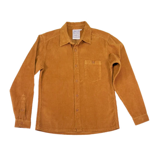 Jungmaven • Ventura Corduroy Shirt Jacket • Copper Brown