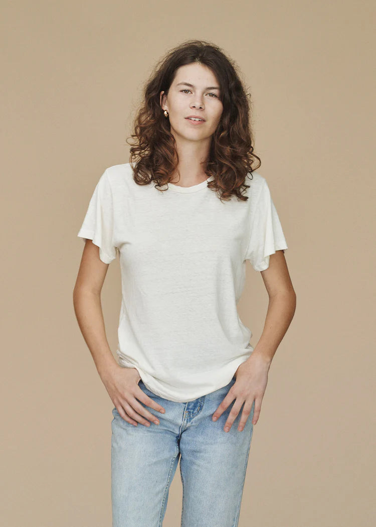 Jungmaven • Lorel Tee •  Washed White