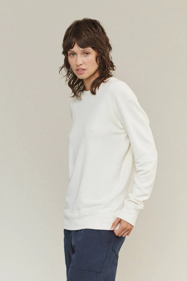 Jungmaven • Tahoe Crew Hemp Sweatshirt • Coastal Blue