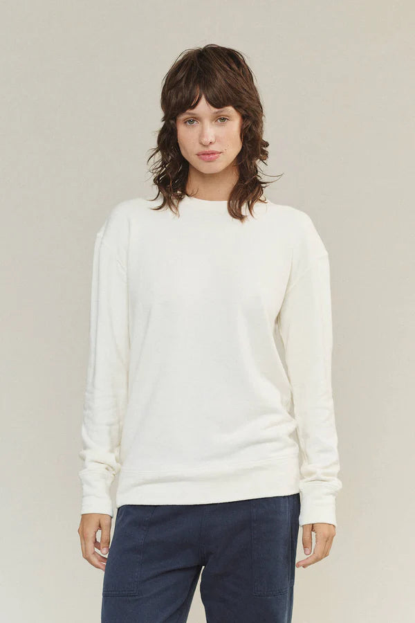 Jungmaven • Tahoe Crew Hemp Sweatshirt • Coastal Blue