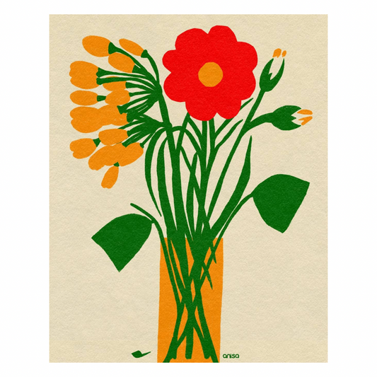 Anisa Makhoul • Art Print • Fresh Picked Bouquet