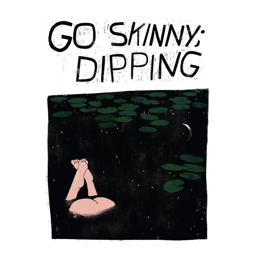 Anisa Makhoul • Art Print • Go Skinny Dipping